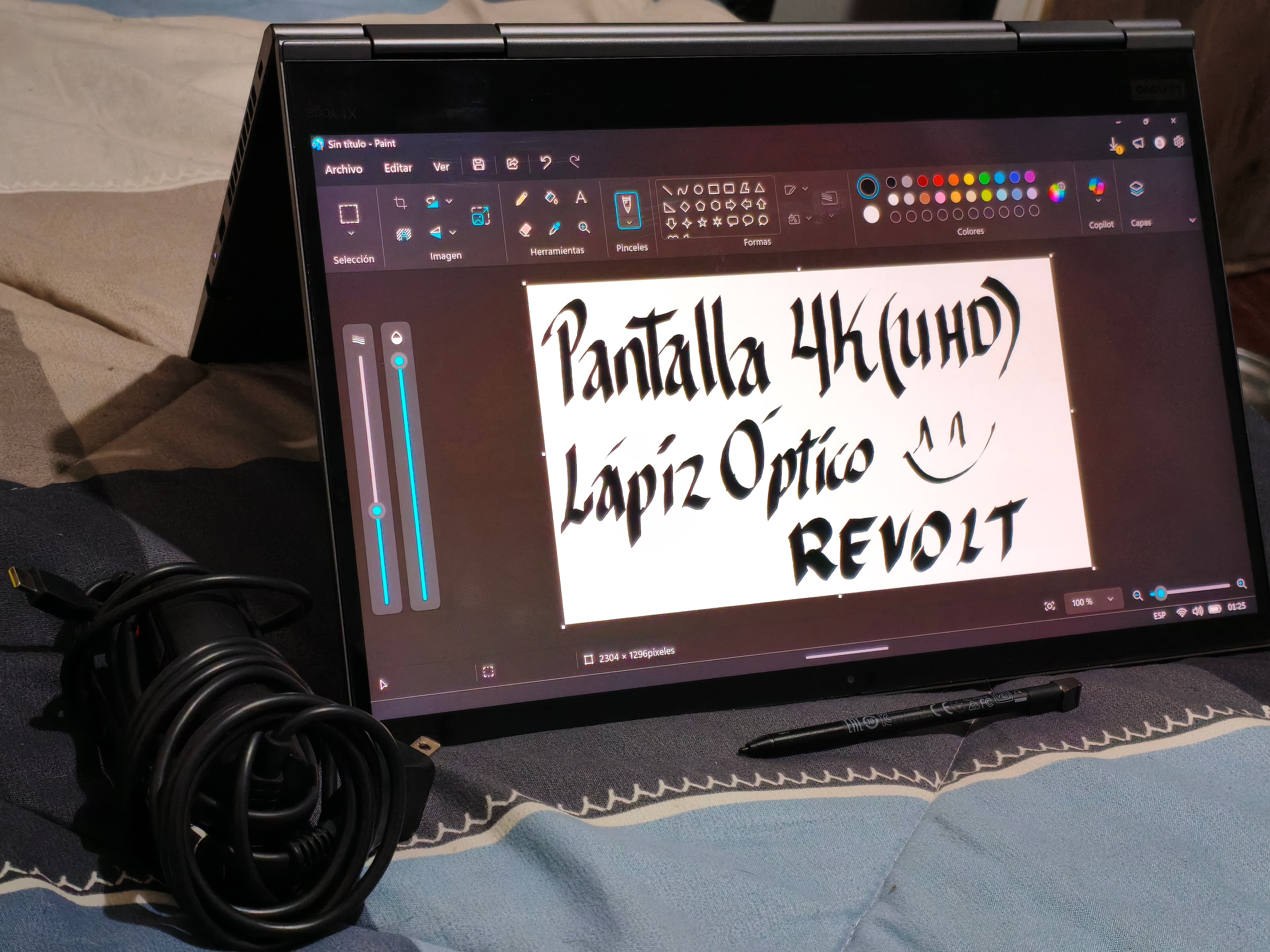 Laptop Lenovo — convertible en tablet, pantalla táctil con stylus — 16GB RAM, 512GB SSD reacondicionada — foto 8 de 8